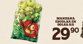 Alsuper Manzana Escolar en Bolsa kg oferta