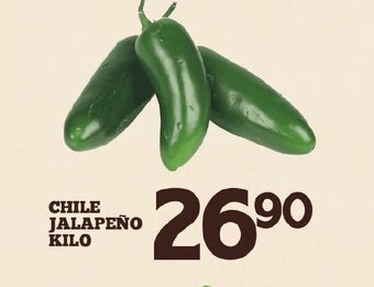 Alsuper Chile Jalapeño Kilo oferta