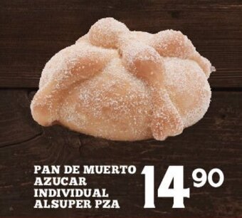 Alsuper Pan de Muerto Azucar Individual Alsuper pza oferta