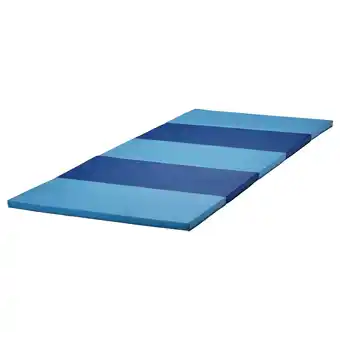 IKEA Plufsig Tapete plegable para gimnasia, azul, 78x185 cm oferta