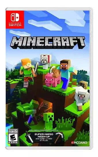Mercado Libre Minecraft Standard Edition Mojang Nintendo Switch Físico oferta