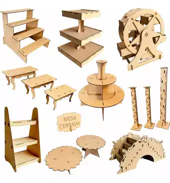 Candy Bar 15 Muebles Mesa De Dulces