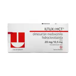 Farmacias Benavides 20 mg / 12.5 mg Hidroclorotiazida + Olmesartan oferta