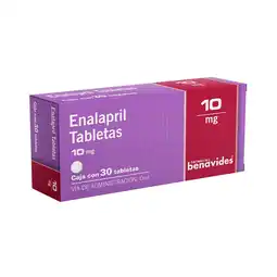 Farmacias Benavides Enalapril 10 mg oferta