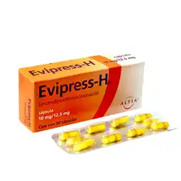 Farmacias Benavides 10 mg/12.5 mg Lercanidipino, Hidroclorotiazida oferta