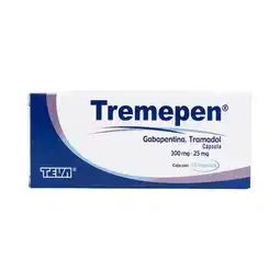 Farmacias Benavides 300 mg/25 mg Gabapentina, Tramadol oferta