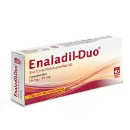 Farmacias Benavides 10 mg / 25 mg Enalapril + Hidroclorotiazida oferta
