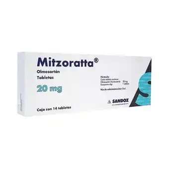 Farmacias Benavides 20 mg Olmesartan oferta