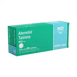 Farmacias Benavides 50 mg Atenolol oferta