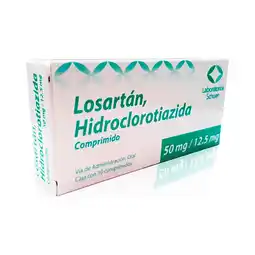 Farmacias Benavides Hidroclorotiazida, Losartan 50 mg / 12.5 mg oferta