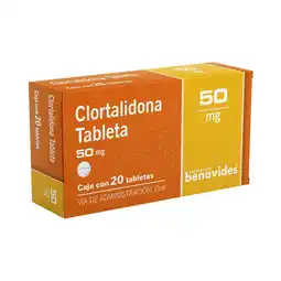 Farmacias Benavides 50 mg Clortalidona oferta