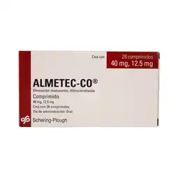 Farmacias Benavides Hidroclorotiazida, Olmesartan 40 mg / 12.5 mg oferta