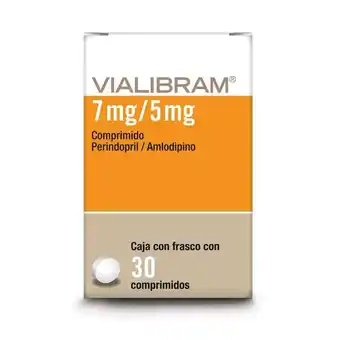 Farmacias Benavides 7 mg / 5 mg Amlodipino + Perindopril oferta