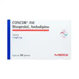 Farmacias Benavides 5 mg / 5 mg Amlodipino + Bisoprolol oferta