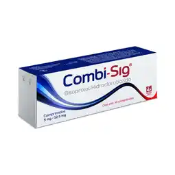 Farmacias Benavides 5 mg / 12.5 mg Bisoprolol + Hidroclorotiazida oferta