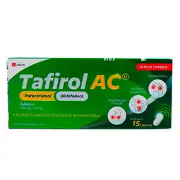 Farmacias Benavides 500 mg Diclofenaco + Paracetamol oferta