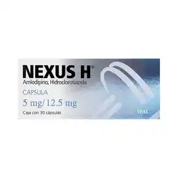 Farmacias Benavides 5 mg / 12.5 mg Amlodipino + Hidroclorotiazida oferta