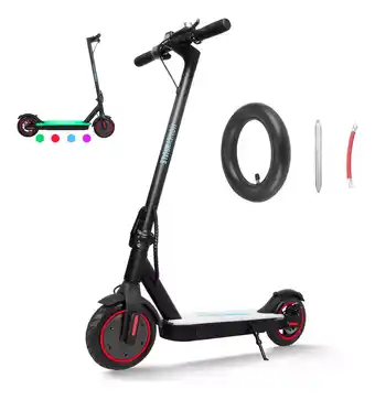 Mercado Libre Scooter Eléctrico Patín S2 3 Honey Whale Color Negro oferta