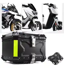 Mercado Libre Maletero Para Moto Aluminio 45l Caja Para Moto Impermeable oferta