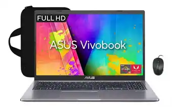 Mercado Libre Laptop Asus Vivobook Ej1556w R3 8/256 + Mochila Y Mouse Color Slate grey oferta