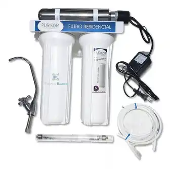 Mercado Libre Purificador de agua Purikor PKF-3UV blanco - 110V oferta