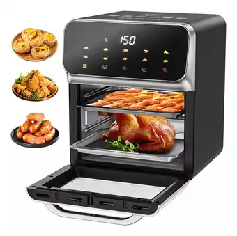 Mercado Libre Freidora De Aire Multifuncional 16l Eléctrica Horno 1500w oferta