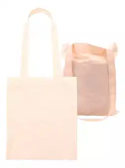 Mercado Libre 5 Bolsas Tote Bag De Manta Cruda 40 X 35 Cm. 100% Algodon oferta