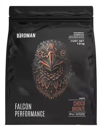 Mercado Libre Falcon Performance Proteina Premium 50 Porciones 1.9kg Sabor Choco bronze oferta