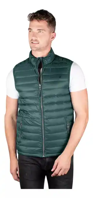 Mercado Libre Chaleco Hombre Greenlander Vpol8081 Ligero Pluma Capitonado oferta
