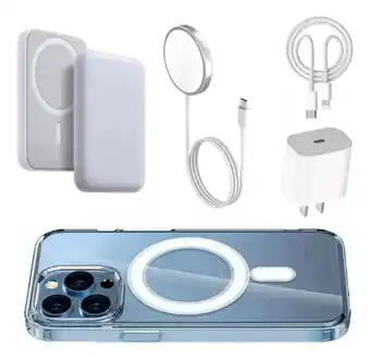 Mercado Libre Full Kit: Cargador + Pila + Cubo + Cable + Funda Para iPhone oferta