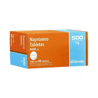 Farmacias Benavides 500 mg Naproxeno oferta