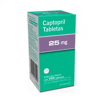 Farmacias Benavides 25 mg Captopril oferta