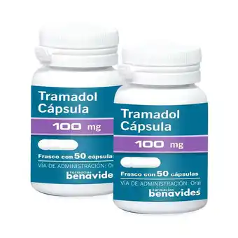 Farmacias Benavides 100 mg Tramadol oferta