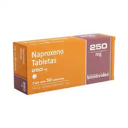 Farmacias Benavides 250 mg Naproxeno oferta