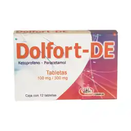 Farmacias Benavides 100 mg /300 mg Ketoprofeno + Paracetamol oferta