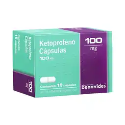 Farmacias Benavides 100 mg Ketoprofeno oferta