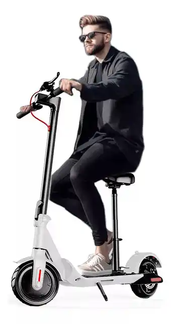 Mercado Libre Eléctricos Scooter Patín 35km/h Bluetooth Ss10 Asiento 550w oferta