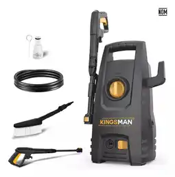 Mercado Libre Hidrolavadora Electrica Portatil 1300 Psi 1200w + Accesorios oferta