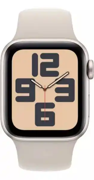 Mercado Libre Apple Watch SE GPS + Celular (2da Gen) • Caja de aluminio blanco estelar de 44 mm • Correa deportiva blanco estelar - S/M oferta