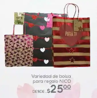 Fresko Variedad de bolsa para regalo NICO oferta