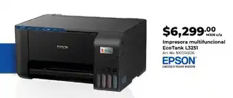 Office Depot EPSON Impresora multifuncional EcoTank L3251 oferta