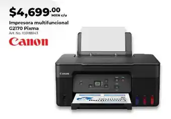 Office Depot Canon Impresora multifuncional G2170 Pixma oferta