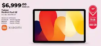 XIAOMI Tablet Redmi Pad SE