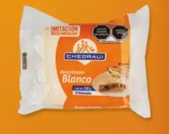 Chedraui CHEDRAUI Imitación queso americano blanco oferta