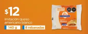 Chedraui CHEDRAUI Imitación queso americano blanco 140 g oferta