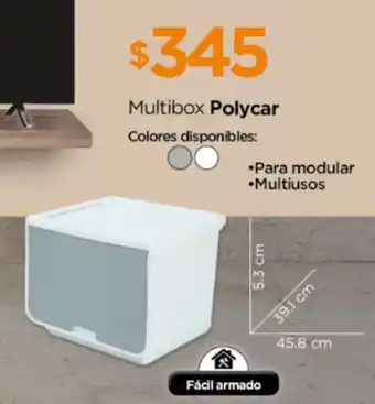 Chedraui Multibox Polycar oferta