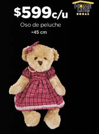 Oso de peluche 45 cm