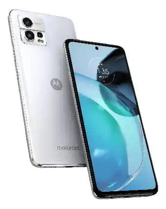 Mercado Libre Moto G72 Dual SIM de 128 GB y 6 GB RAM blanco brillante oferta