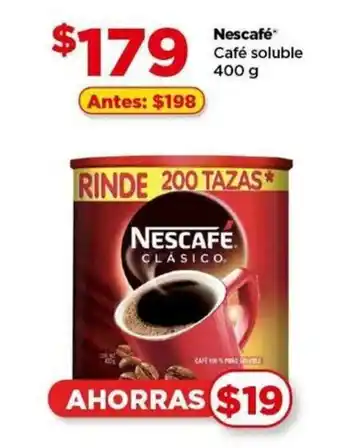 Bodega Aurrerá Nescafé Café soluble 400 g oferta