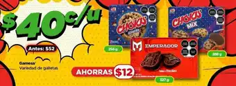 Bodega Aurrerá Gamesa Variedad de galletas oferta